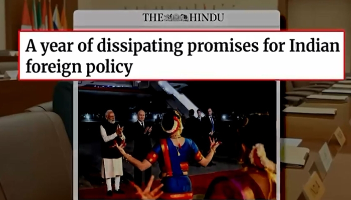 2025 بھارت کیلئےہزیمت اورناکامیوں کاسال رہا