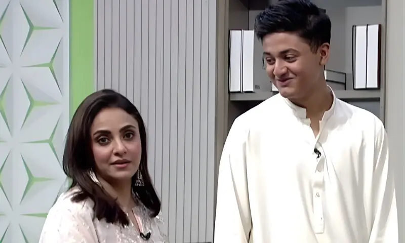 نادیہ خان کی بیٹے کے ساتھ ڈانس ویڈیو پربڑا تنازع