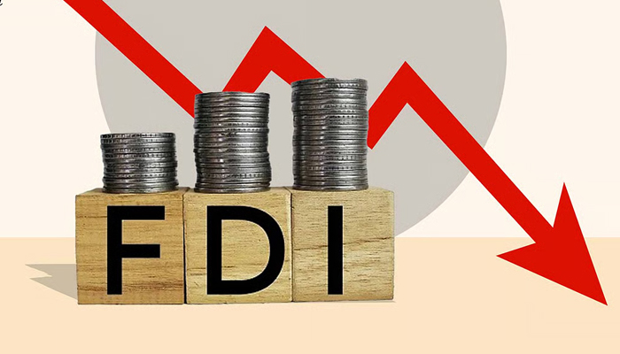 براہ راست غیر ملکی سرمایہ کاری میں تشویشناک کمی، اقتصادی رپورٹ میں انکشاف