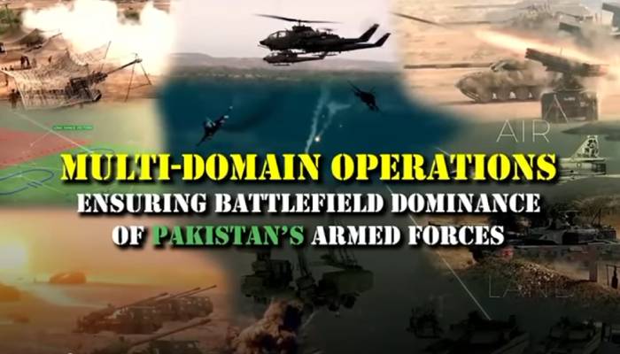 “ملٹی ڈومین آپریشنز” جنگی محاذ پر کا میابی کی ضمانت