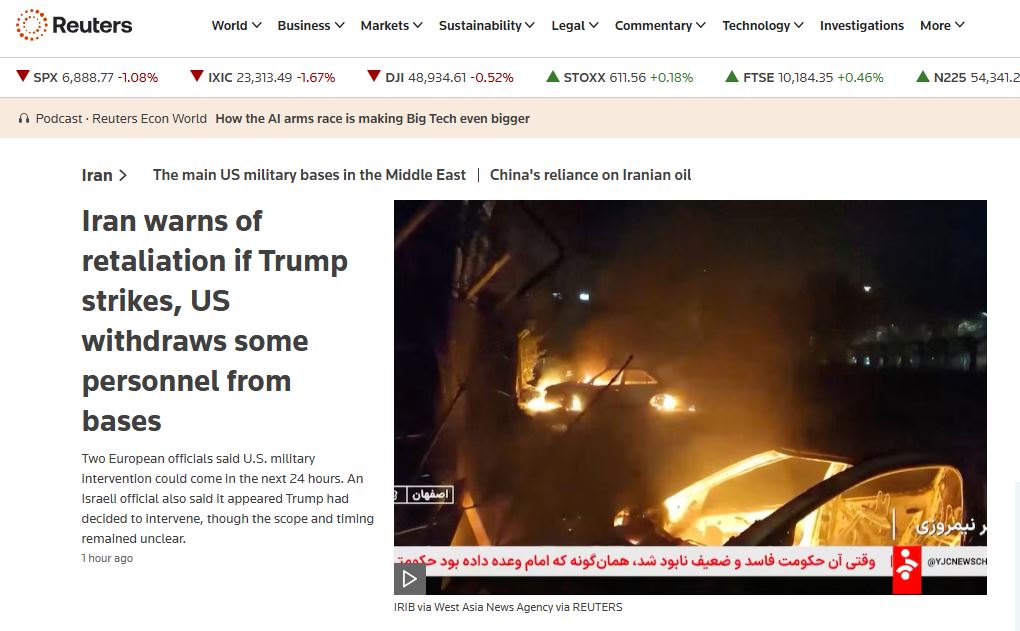 امریکا24گھنٹوں میں ایران پرحملہ کرسکتاہے