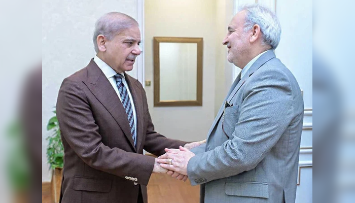 وزیر اعظم سے ایرانی سفیر کی ملاقات،امن کوششوں پر تبادلہ خیال