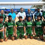 ایشین بیچ گیمز میں ایران نے پاکستان کبڈی ٹیم کو شکست دے دی