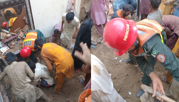 لاہور میں ٹیوشن سینٹر کی چھت گرگئی،14 بچے ملبےتلےدب کرجاں بحق