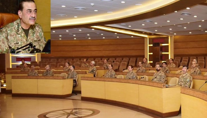 انتشار پھیلانے والی ہر کوشش کو کچلا جائیگا:کورکمانڈرز کانفرنس