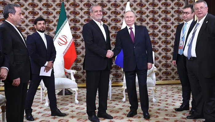 روسی صدر کا امریکا اور اسرائیل کیخلاف ایران کی حمایت کا کھلا اعلان